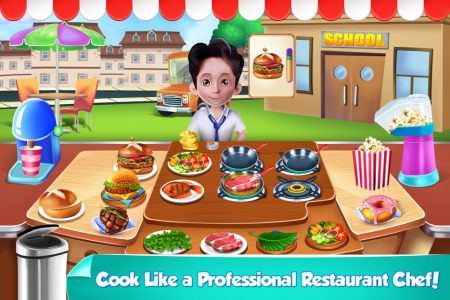 اسکرین شات بازی Food Truck Cafe Game for Girls 6
