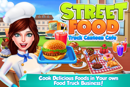 اسکرین شات بازی Food Truck Cafe Game for Girls 2