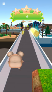 اسکرین شات بازی Kawaii Hamster Run - Fun race 3