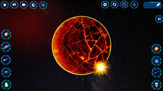 اسکرین شات 3 بازی solar planet destroying game