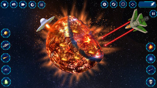 اسکرین شات 5 بازی solar planet destroying game