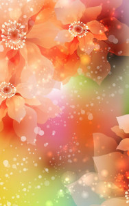 اسکرین شات برنامه Glowing Flowers Live Wallpaper 8