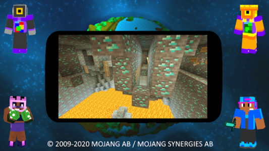 اسکرین شات بازی Diamond Maps : Dungeon Craft MCPE 2