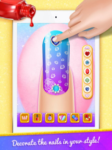 اسکرین شات بازی Nail polish nail art game 2