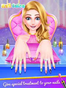 اسکرین شات بازی Nail polish nail art game 1