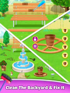 اسکرین شات بازی House cleaning game 2