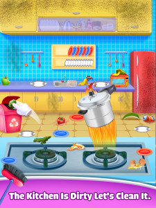 اسکرین شات بازی House cleaning game 1
