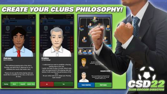 اسکرین شات بازی Club Soccer Director 2022 4