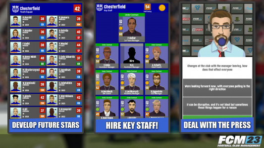 اسکرین شات بازی FCM23 Soccer Club Management 4