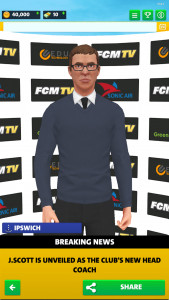اسکرین شات 1 بازی Soccer Club Management 2025