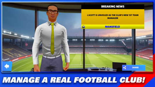 اسکرین شات 2 بازی First Team Manager 2026