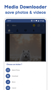 اسکرین شات برنامه Mini for Facebook - Mini Social 7