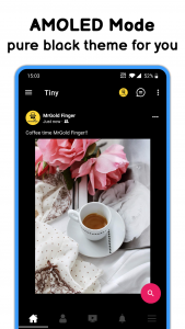 اسکرین شات برنامه Tiny Social One - Tiny Chat 5