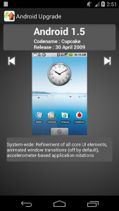 اسکرین شات برنامه Upgrade Assistant for Android 5