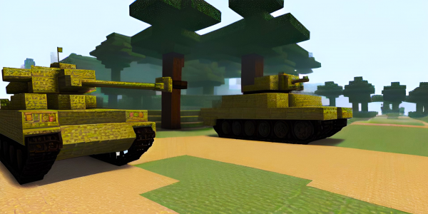 اسکرین شات برنامه War Tanks Mod for Minecraft 2