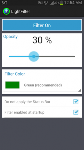 اسکرین شات برنامه Screen Filter Block Bluelight 1