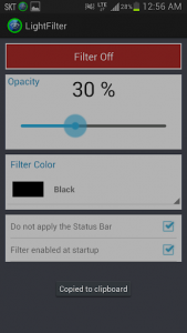 اسکرین شات برنامه Screen Filter Block Bluelight 4