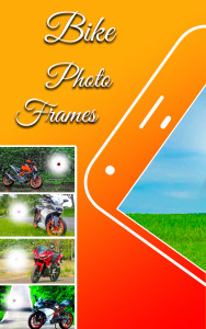 اسکرین شات 1 برنامه Bike photo editor: frames