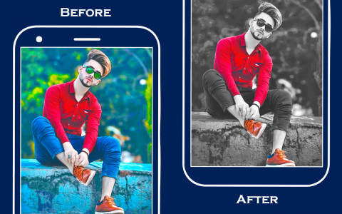 اسکرین شات 8 برنامه Blur photo color splash effect