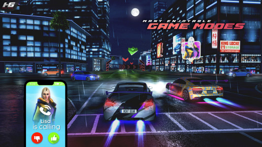 اسکرین شات 2 بازی Heat Gear - Race & Drift World