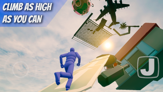 اسکرین شات 1 بازی Ragdoll 3D - Parkour Adventure