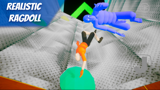 اسکرین شات 2 بازی Ragdoll 3D - Parkour Adventure