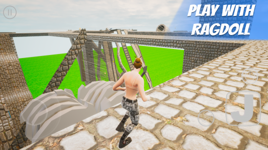 اسکرین شات بازی Ragdoll 3D - Parkour Adventure 5