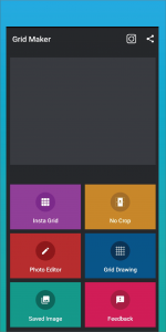 اسکرین شات 1 برنامه Grid Maker for Instagram (Inst