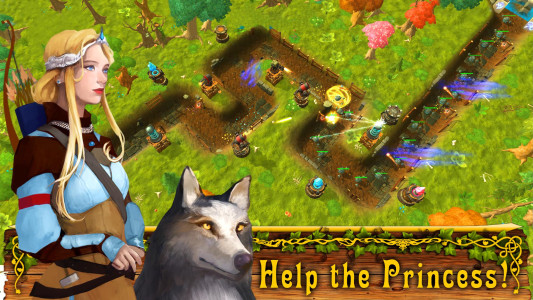 اسکرین شات 1 بازی Fantasy Realm Tower Defense