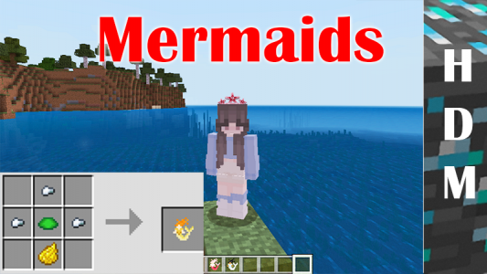 اسکرین شات برنامه Mermaids for minecraft 1