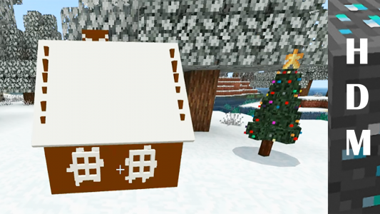 اسکرین شات برنامه Snow minecraft christmas mod 2