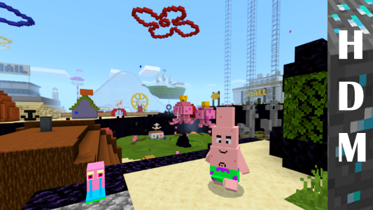 اسکرین شات 5 برنامه Bikini Bottom Bob MCPE