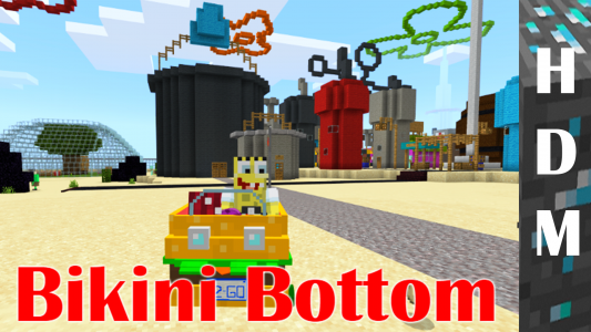 اسکرین شات برنامه Bikini Bottom Bob MCPE 1