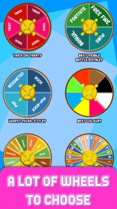 اسکرین شات برنامه Decision wheel-Roulette decide 7