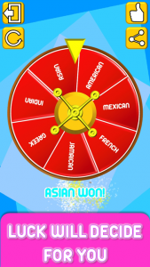 اسکرین شات برنامه Decision wheel-Roulette decide 8