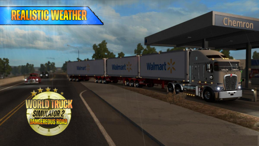 اسکرین شات بازی World Truck Simulator 2 : Dangerous Roads 4
