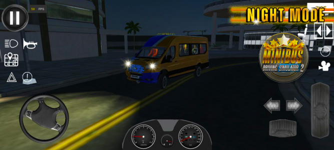 اسکرین شات بازی Minibus Simulator-City Driving 8