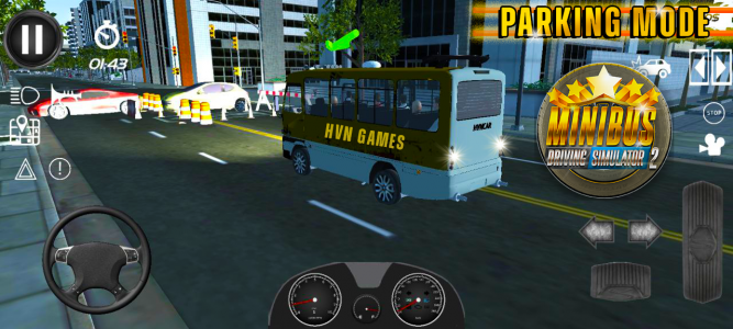 اسکرین شات بازی Minibus Simulator-City Driving 5