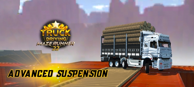اسکرین شات بازی Truck Driving 22 : Maze Runner 4
