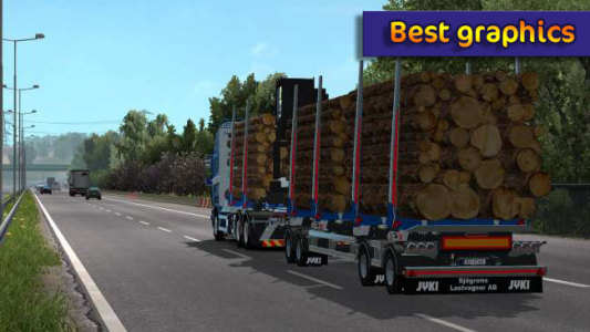اسکرین شات بازی Truck Simulator Wood Transport 6