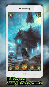اسکرین شات 1 برنامه Halloween Live Wallpaper