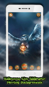 اسکرین شات 3 برنامه Halloween Live Wallpaper