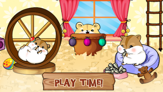 اسکرین شات برنامه Hamster Pet House Decorating Games 2