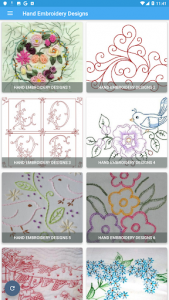 اسکرین شات برنامه Hand Embroidery Designs 1