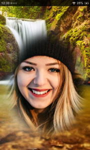 اسکرین شات 4 برنامه Waterfall Photo Frames