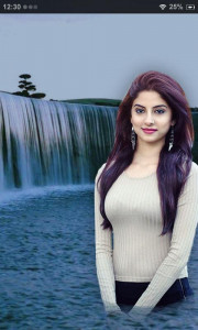 اسکرین شات 2 برنامه Waterfall Photo Frames
