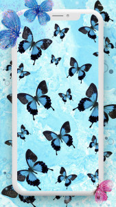اسکرین شات برنامه Cute Butterfly wallpapers 3