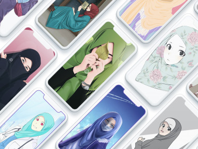 اسکرین شات برنامه Hijab Wallpapers HD – Girly M, Muslimah 6