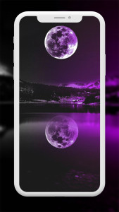 اسکرین شات برنامه Purple Wallpaper offline 💜 I purple you 💜 8