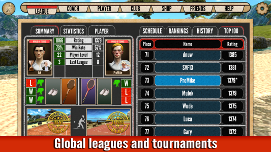 اسکرین شات 5 بازی World of Tennis: Roaring ’20s